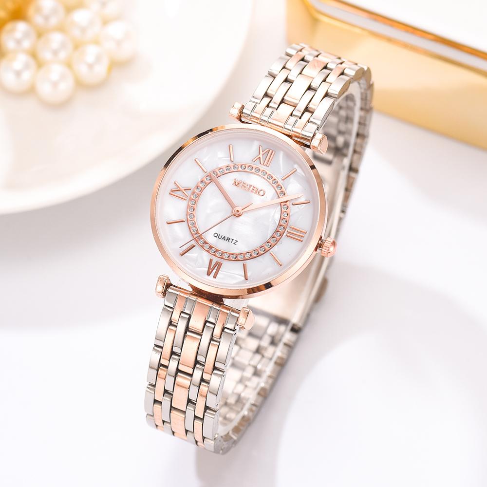 高級クリスタル女性ブレスレット腕時計トップブランドのファッシ - Luxury Zone のレビューと価格