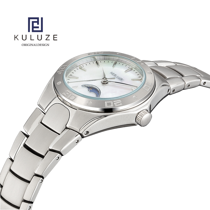 Kuluze-女性用チタン時計,セラミックスイノダルウォッチ - Luxury Zone のレビューと価格